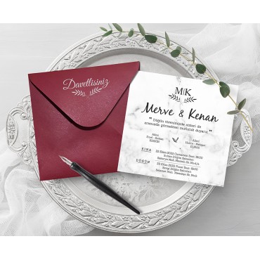 8955 Davetiye (SINIRLI STOK)